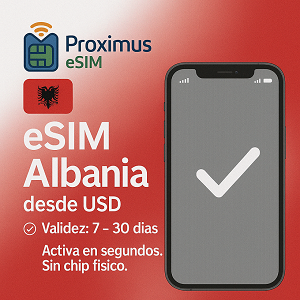 Albania 1 GB - 7 DÃas