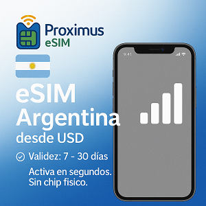 Argentina 1 GB - 7 DÃas